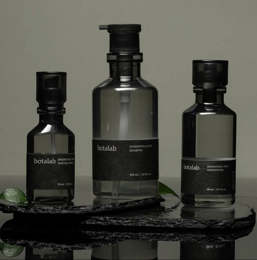 Botalab Deserticola Plus Shampoo, Conditioner & Oil Serum (3pc) - improve hair growth Botalab