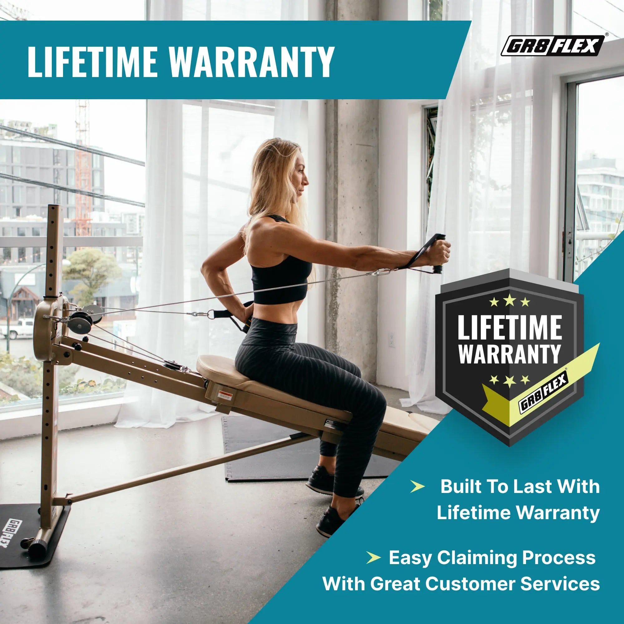 [SALE] GR8FLEX Total Performance Gym - Golden (Final Sale) GR8FLEX USA