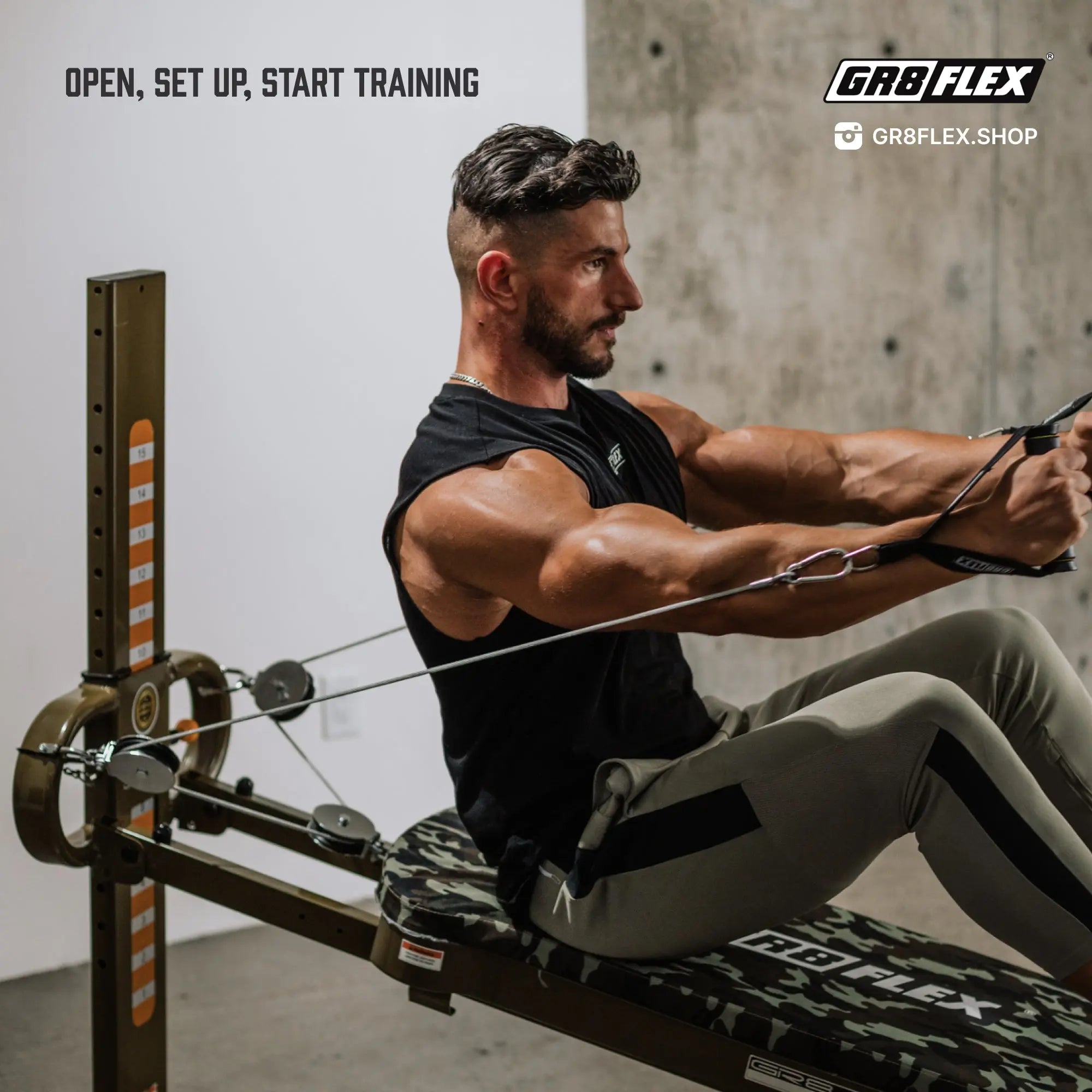 [SALE] GR8FLEX Total Performance Gym - Military (Final Sale) GR8FLEX USA
