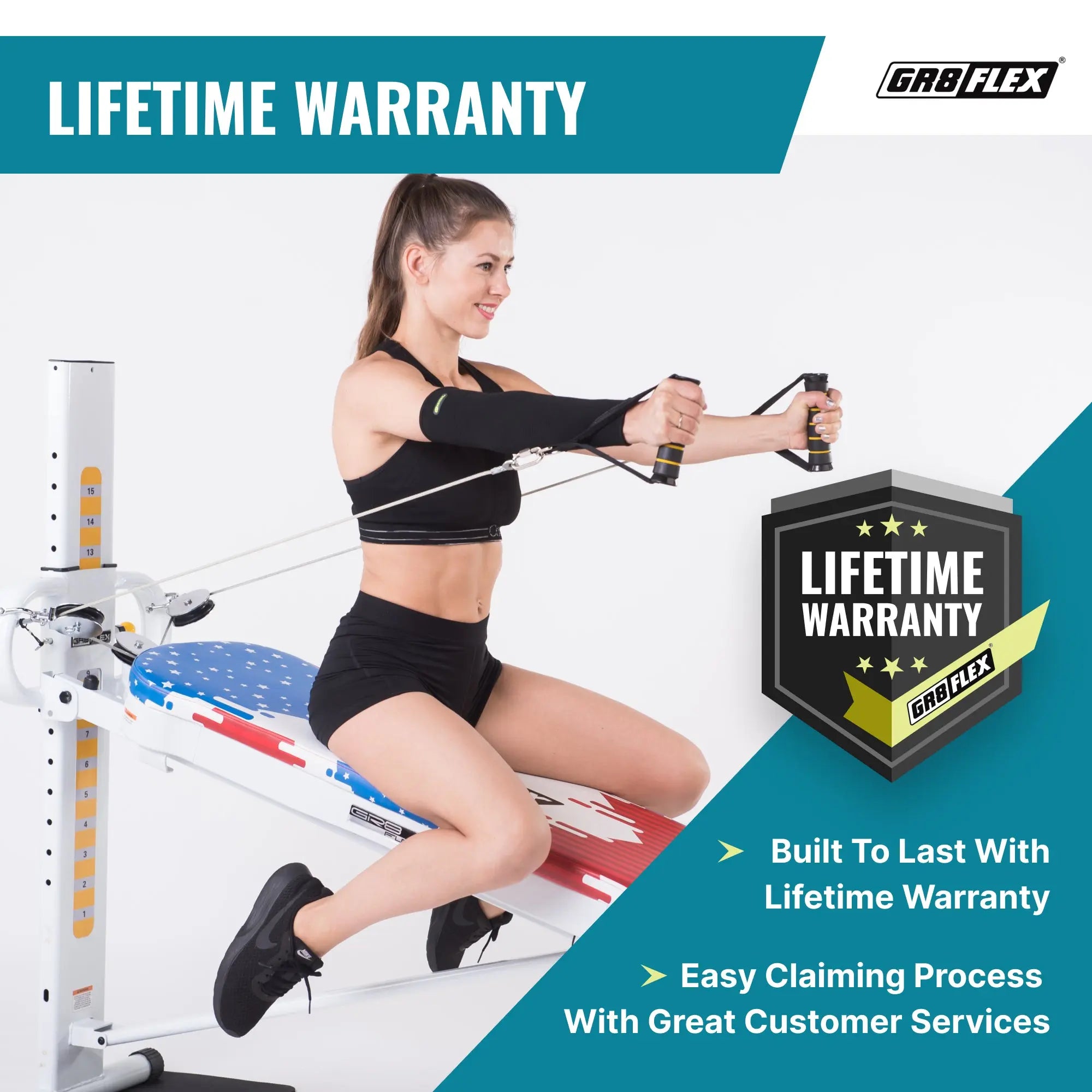[SALE] GR8FLEX Total Performance Gym - Patriotic (Final Sale) GR8FLEX USA
